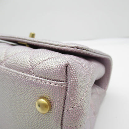 CHANEL 2wayShoulder Bag Pink Caviar Skin [Grained Calf] AS2215