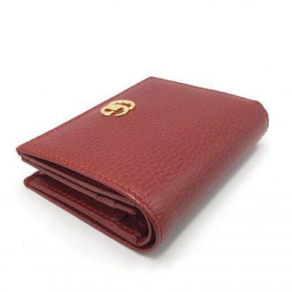 Gucci Folio Wallet GG Marmont Red 456126