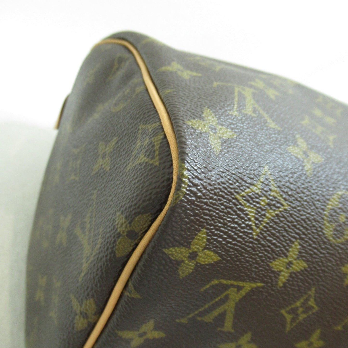 LOUIS VUITTON Speedy 30 Brown Monogram PVC coated canvas M41108