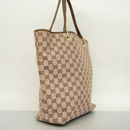 GUCCIAuth  GG Canvas Tote Bag 002 1098 Women's Tote Bag Brown,Pink