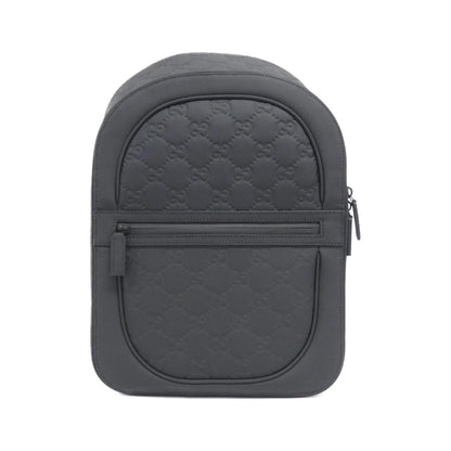 Gucci Black Leather Backpack ()