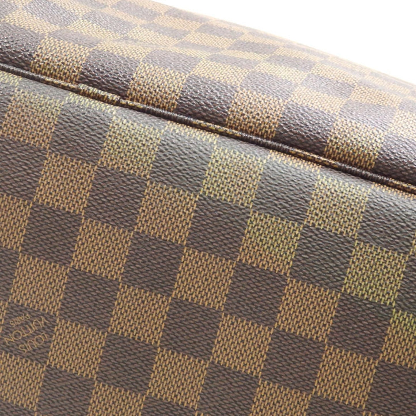 LOUIS VUITTON Tote Bag Damier Neverfull MM Women's N51105 Ebene Shoulder