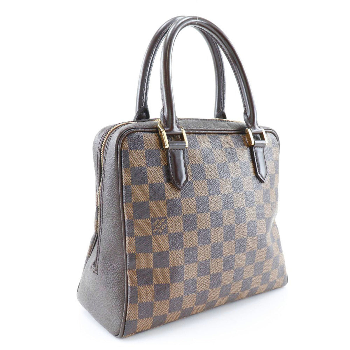 LOUIS VUITTON Brera Handbag N51150 Damier Canvas Brown VI0094 Women's