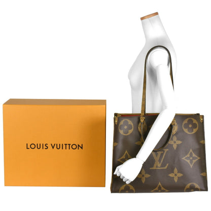 LOUIS VUITTON Tote Bag On The Go GM Monogram Reverse Canvas Handbag M44576