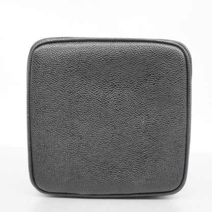 ChanelAuth  Vanity Bag Women's Caviar Leather Vanity Bag Black