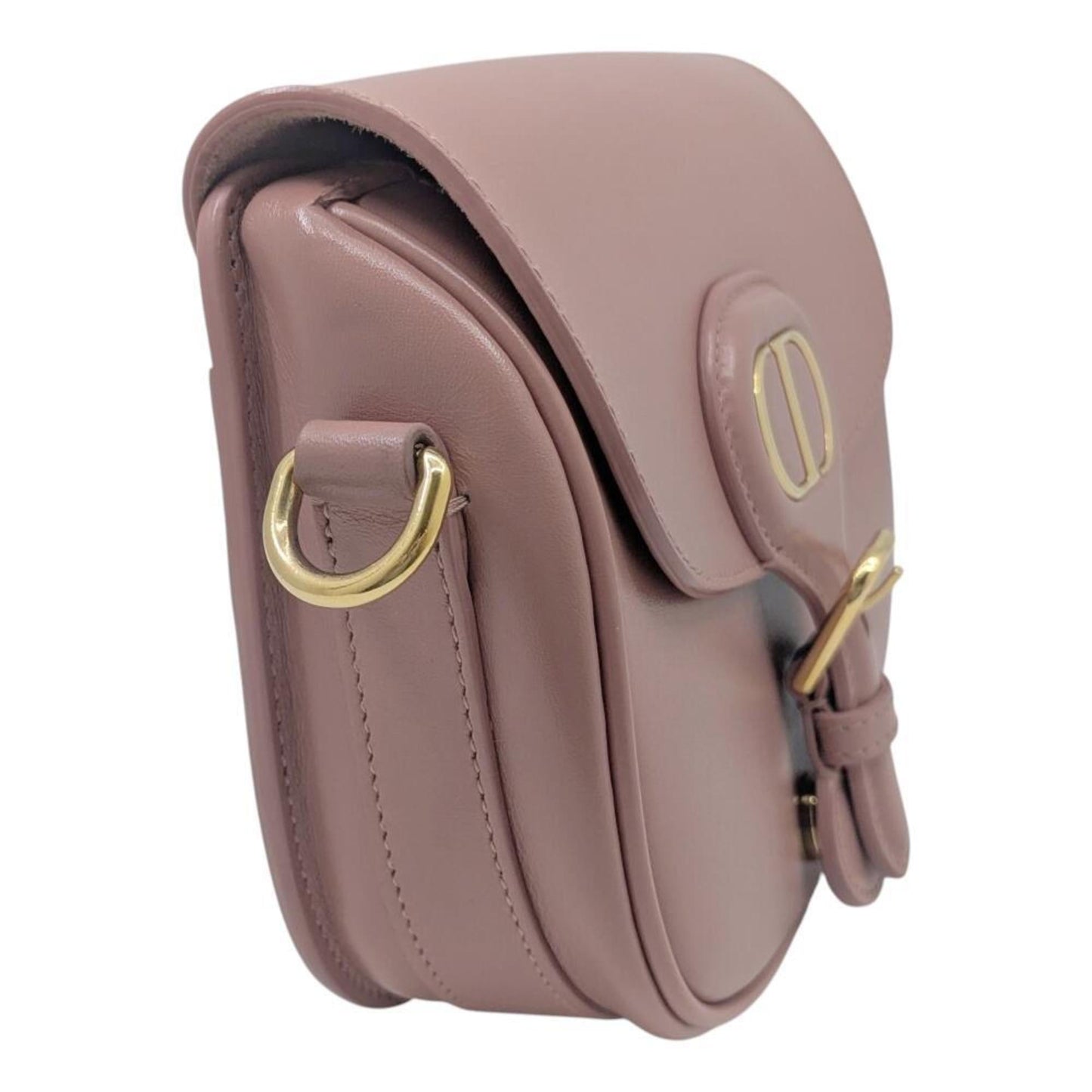 Christian Dior Pink Leather Shoulder Bag ()