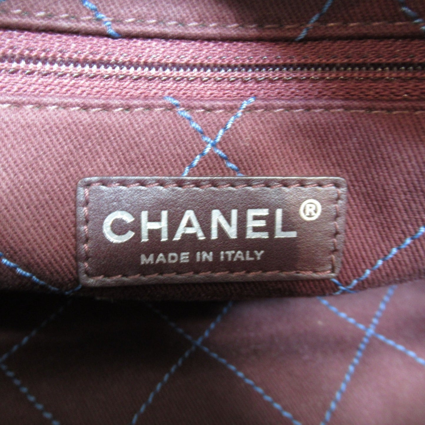 CHANEL 2wayShoulder Bag Blue Caviar Skin [Grained Calf]