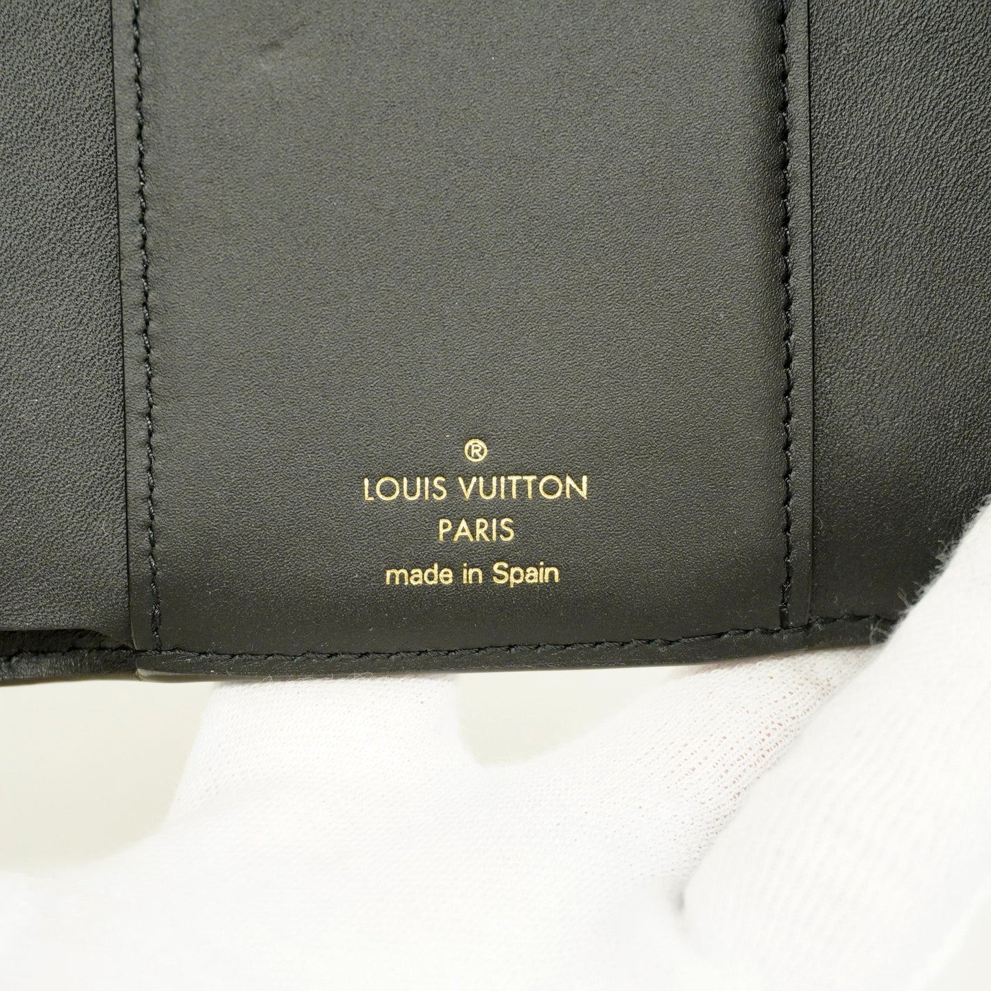Louis VuittonAuth  Monogram Reverse Portofeuil Daufine Compact M68725 Women's