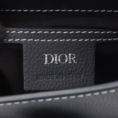 Christian Dior Navy Leather Backpack ()