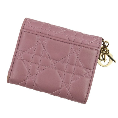 Christian Dior Purple Wallet (Tri-Fold) ()