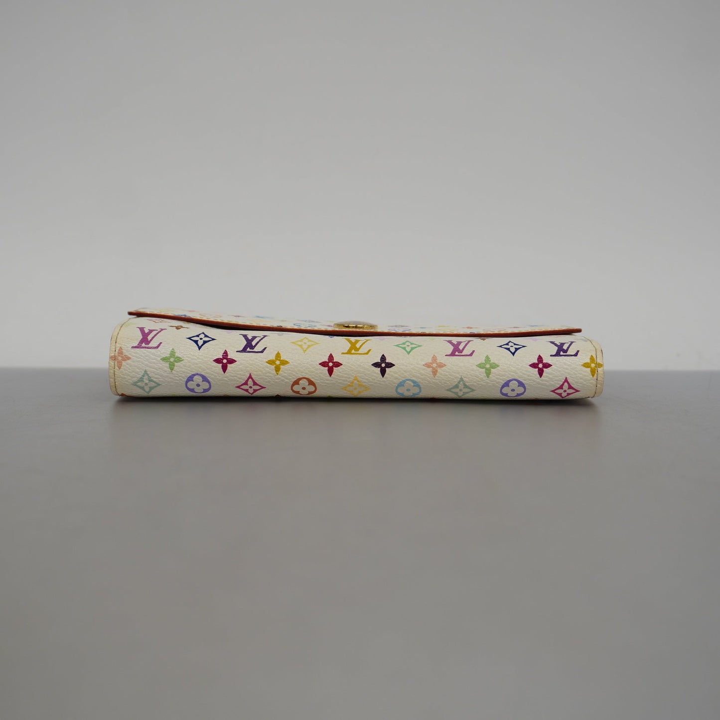 Louis VuittonAuth  Monogram Multicolore Portofeuil Sara M93745