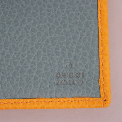 Gucci Long Wallet Women's Leather Yellow