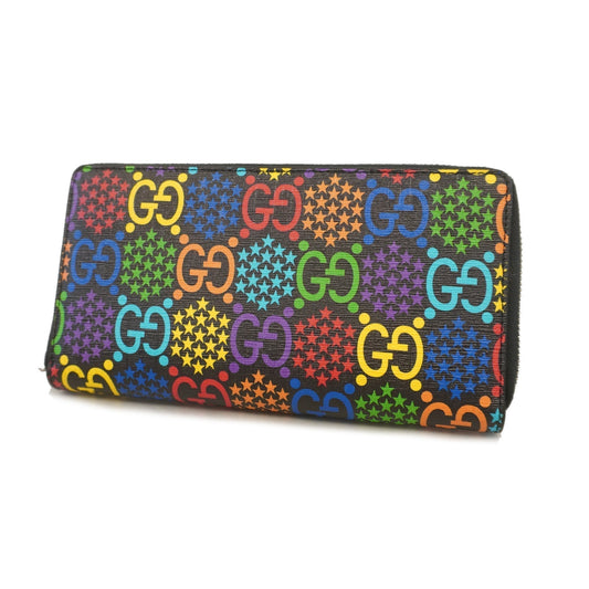 Gucci Bifold Long Wallet GG Psychedelic 601079