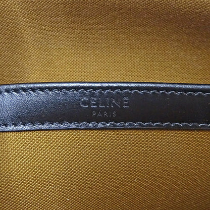 Celine Bag Women's Men's Shoulder Triomphe Medium Forco Black Brown Unisex