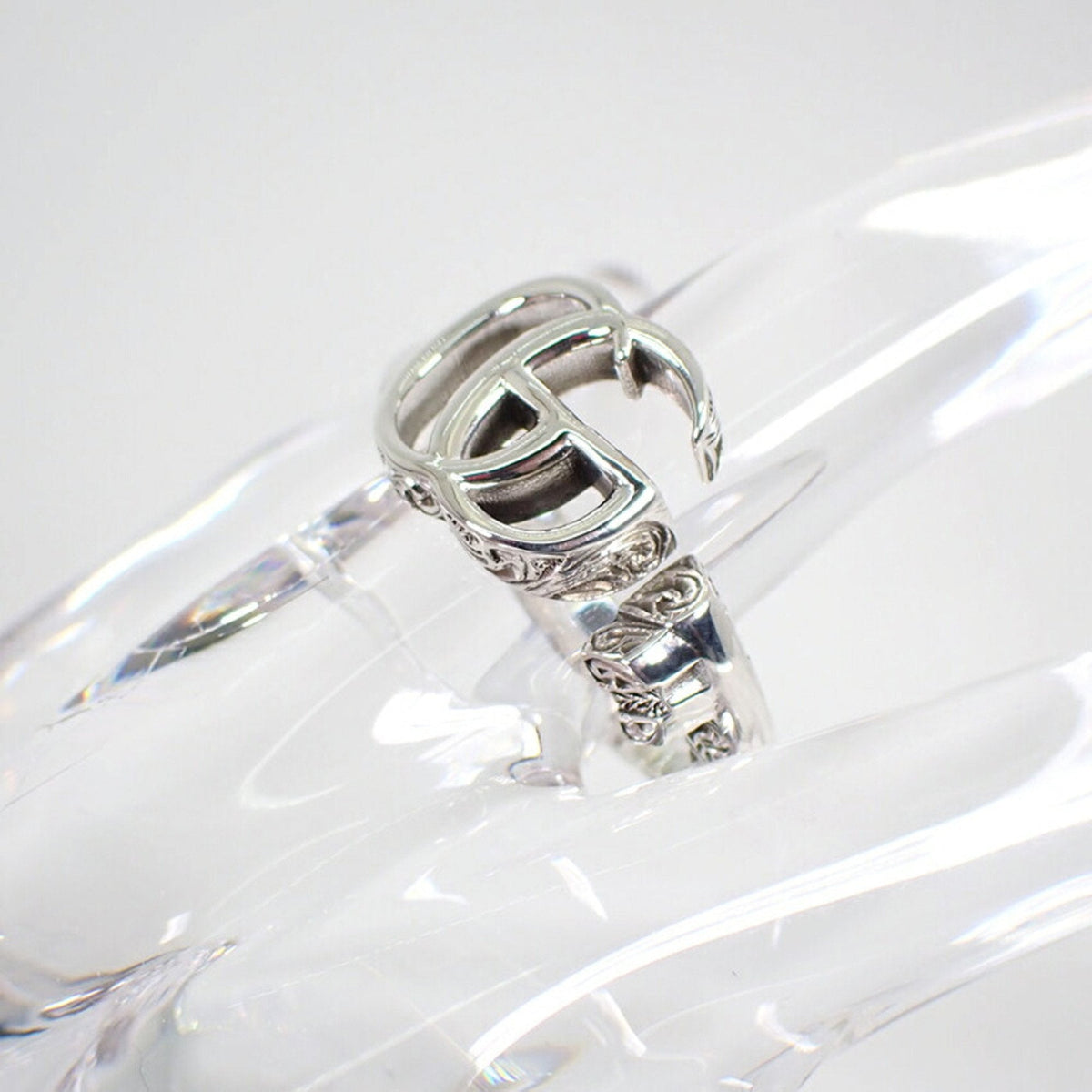 Gucci Silver Silver 925 Band Ring