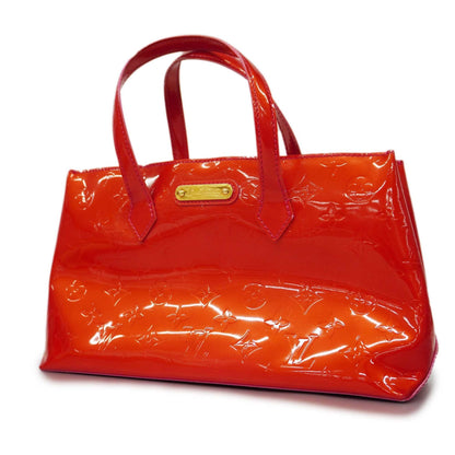 Louis VuittonAuth  Monogram Vernis Wilshere Bluebird M93643 Women's Handbag