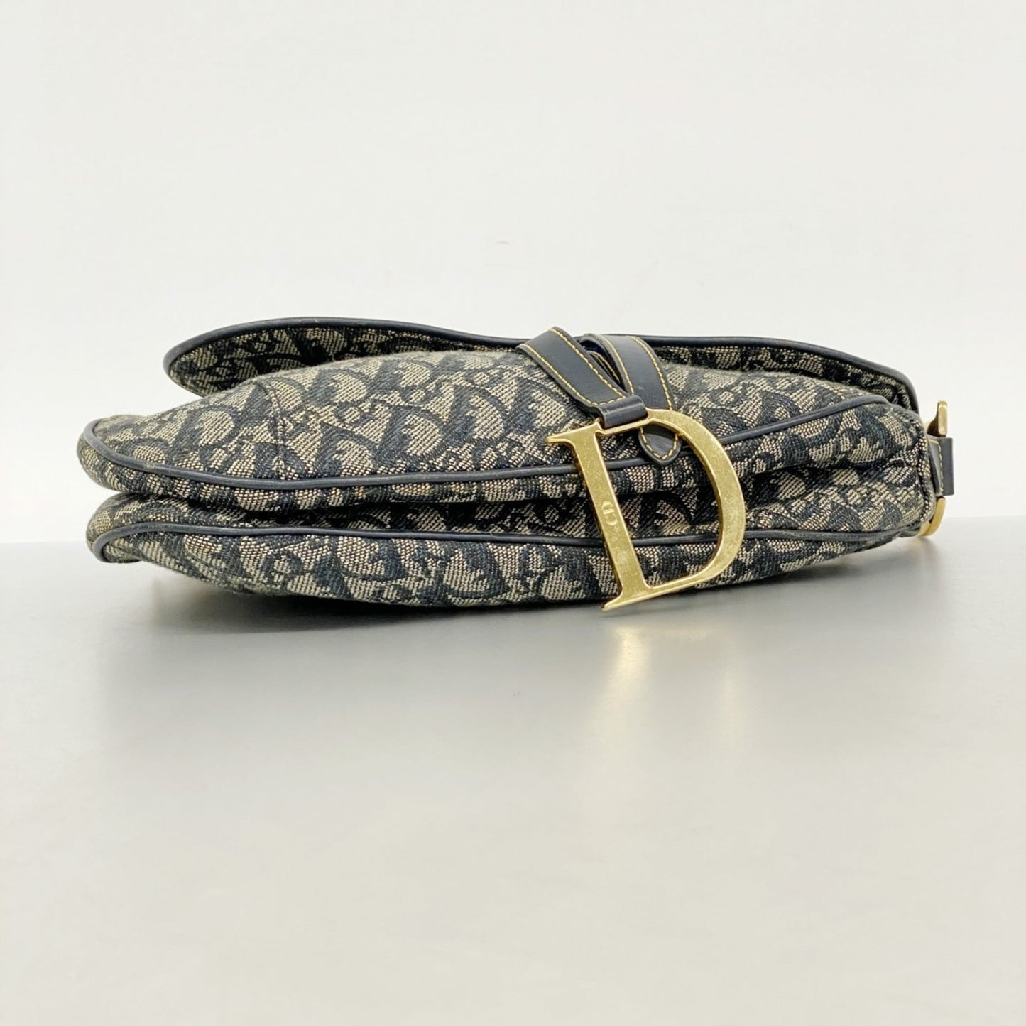 Christian Dior Navy Canvas Handbag ()