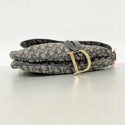 Christian Dior Navy Canvas Handbag ()