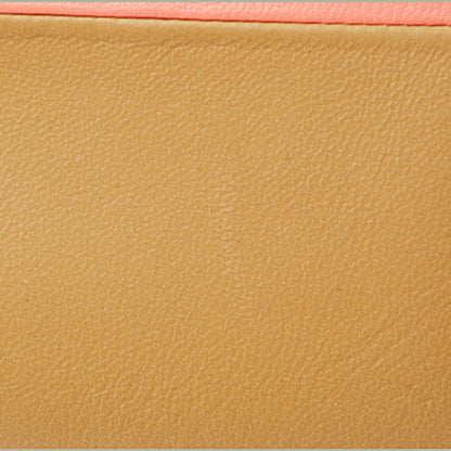 Celine Clutch Pouch Bag iPad Case Celine Bicolor Flamingo Camel 100093HTM.25FC