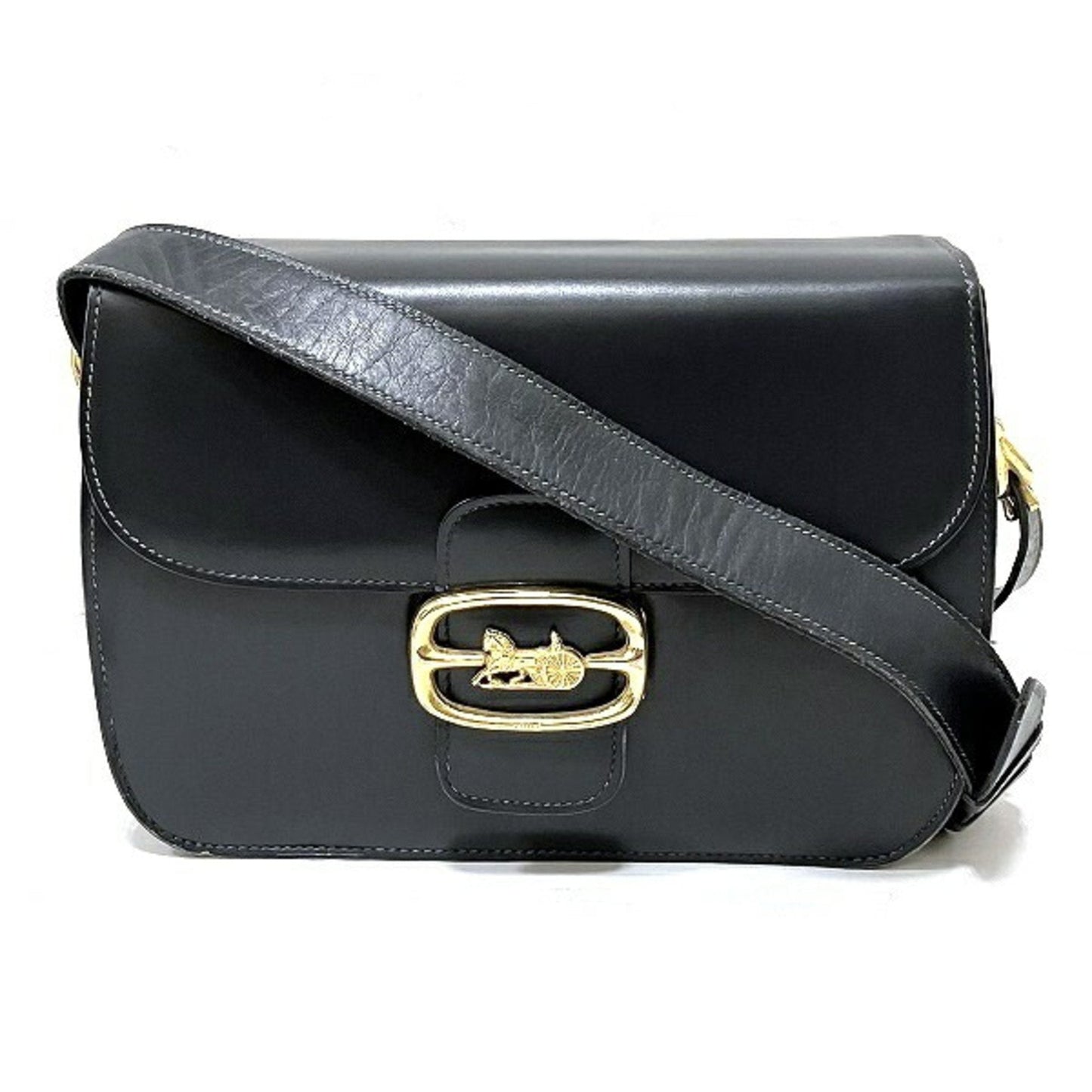 Celine carriage metal fittings bag shoulder ladies