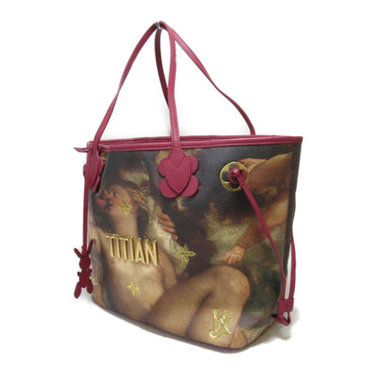 Louis Vuitton Neverfull MM Titian Bordeaux system Masters collection PVC coated canvas M43323