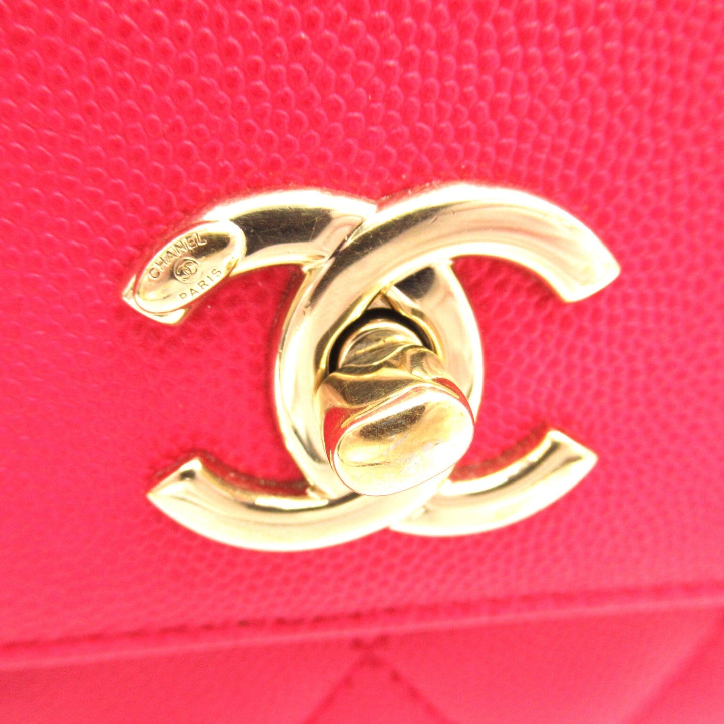 CHANEL Affinity Matelasse ChainShoulder Pink Caviar Skin [Grained Calf]