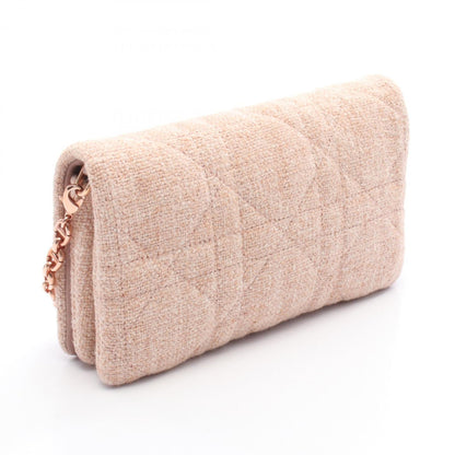Christian Dior Pink Fabric Shoulder Bag ()
