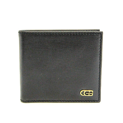 GUCCI 106655 Women,Men Leather Wallet [bi-fold] Black