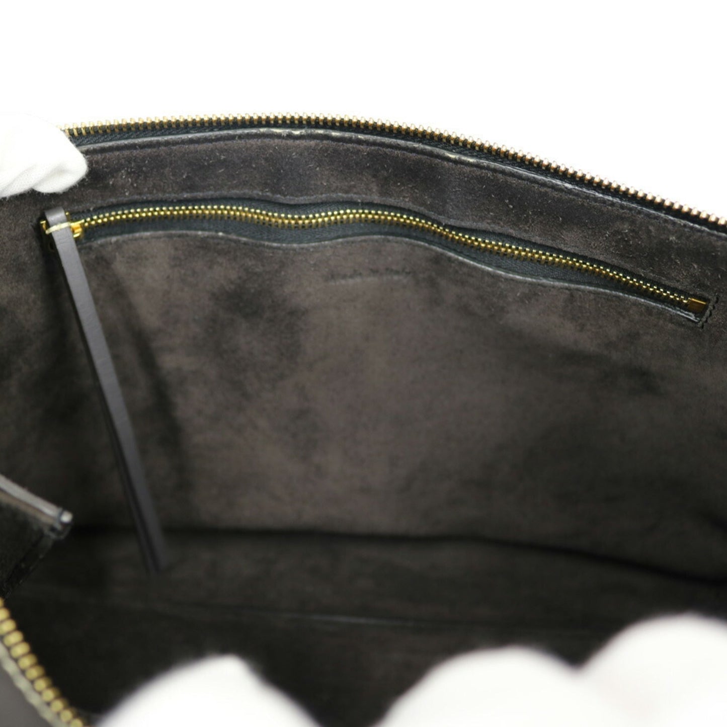 Celine Handbag Edge Gray Ladies