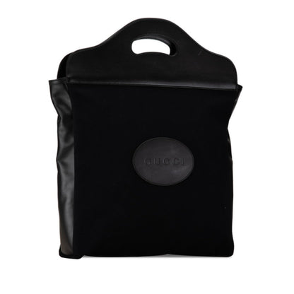 Gucci Black Suede Leather Handbag