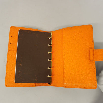 Louis VuittonAuth  Monogram Planner Cover Mandarin Agenda Koala PM R21015