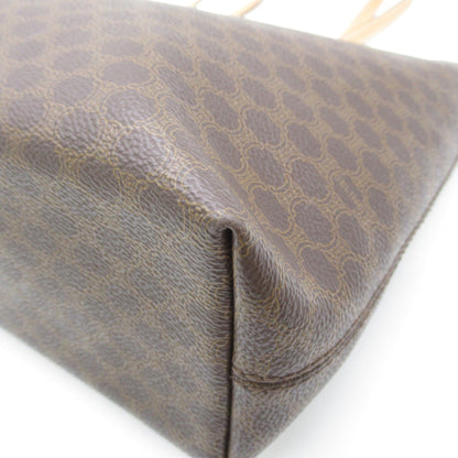 Celine Tote Bag Brown PVC coated canvas