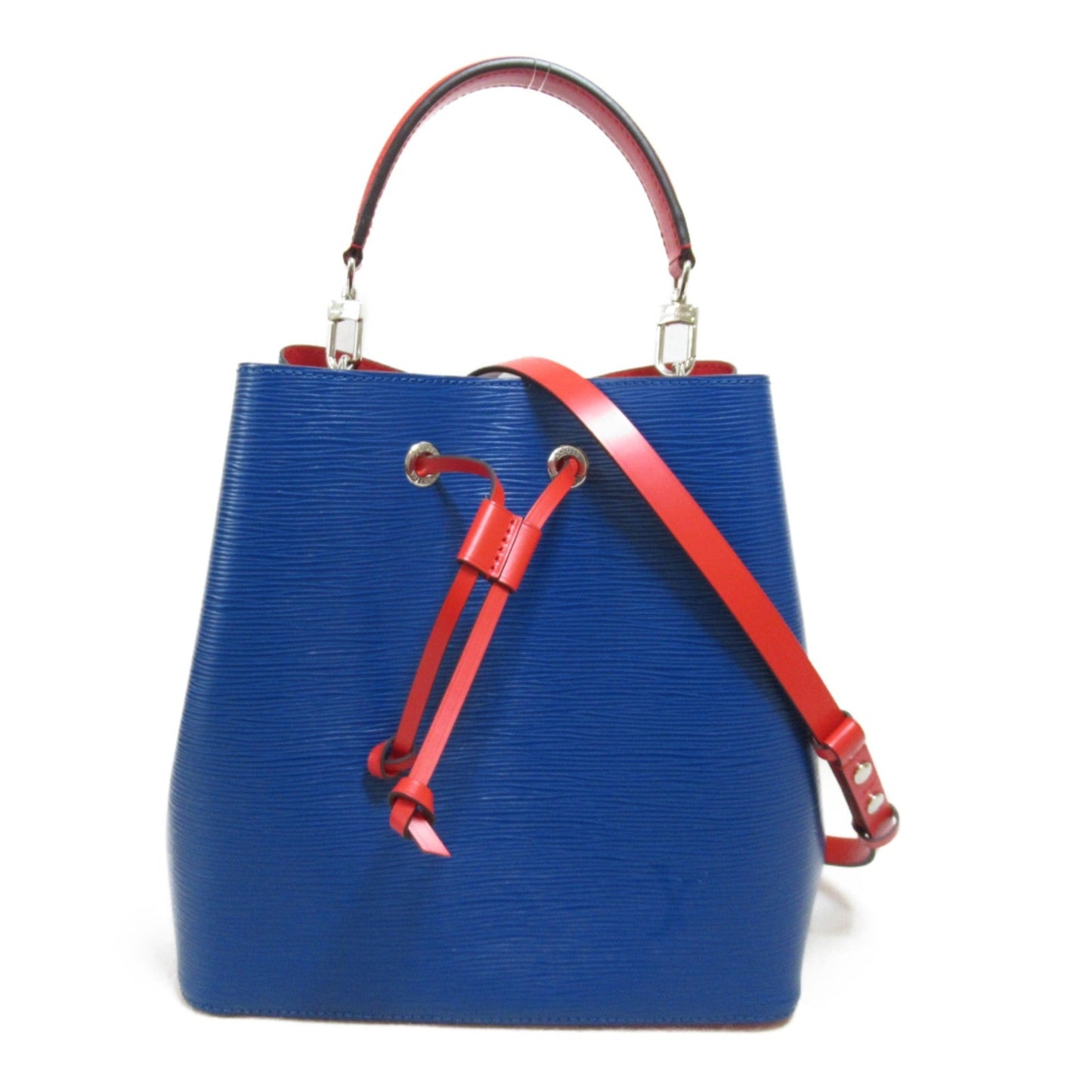 Louis Vuitton Neo Noe Shoulder Bag Mulch color Tricolor Epi PVC coated canvas M55395
