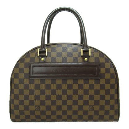 LOUIS VUITTON Nolita Brown Ebene Damier PVC coated canvas N41455