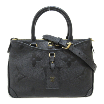 LOUIS VUITTON Trianon PM 2wayShoulder Bag Black Black Monogram empreinte leather M46488