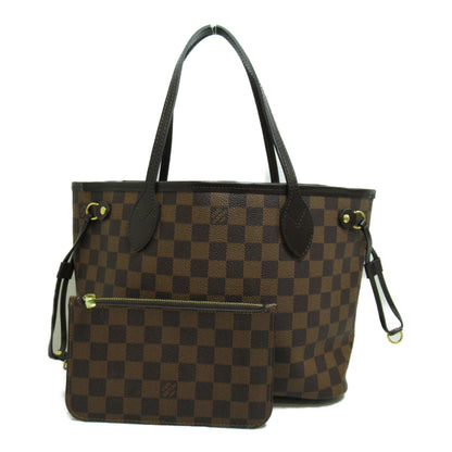 Louis Vuitton Never full PM Brown Ebene Damier PVC coated canvas N41359
