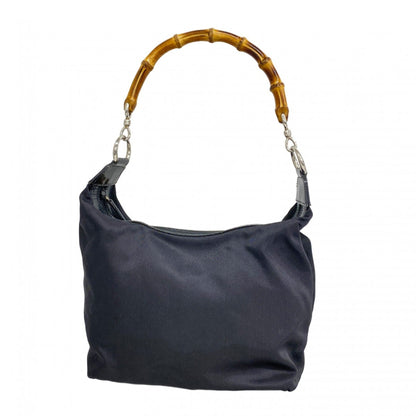 Gucci Black Nylon Shoulder Bag ()