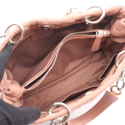 Christian Dior Pink Leather Handbag ()