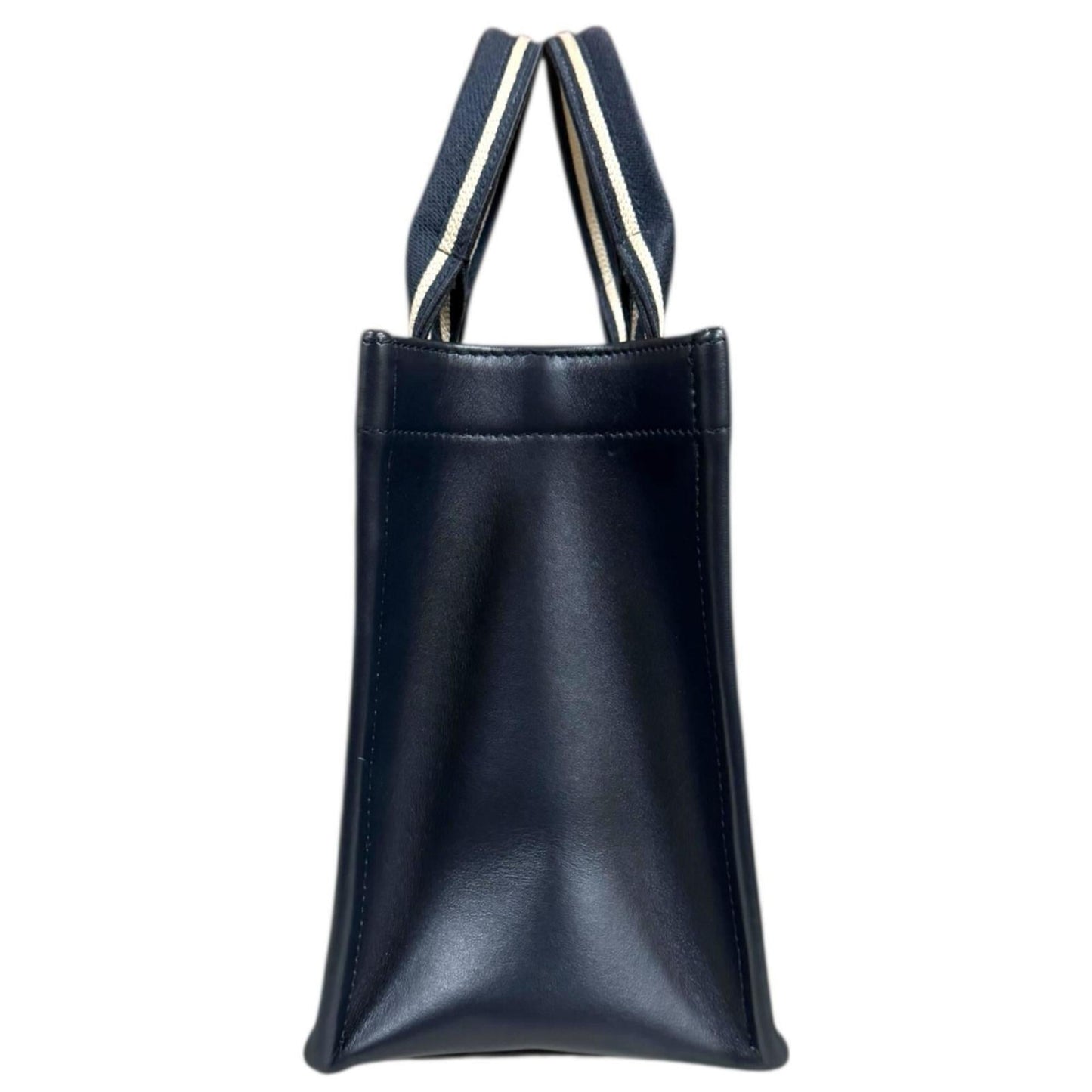 Christian Dior Navy Cotton Leather Shoulder Bag ()