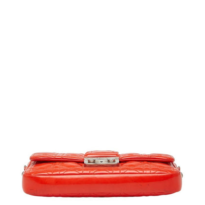 Christian Dior Orange Leather Shoulder Bag ()