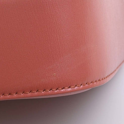 Celine Leather Claude Triomphe Shoulder Bag 10I513DPV Orange Ladies