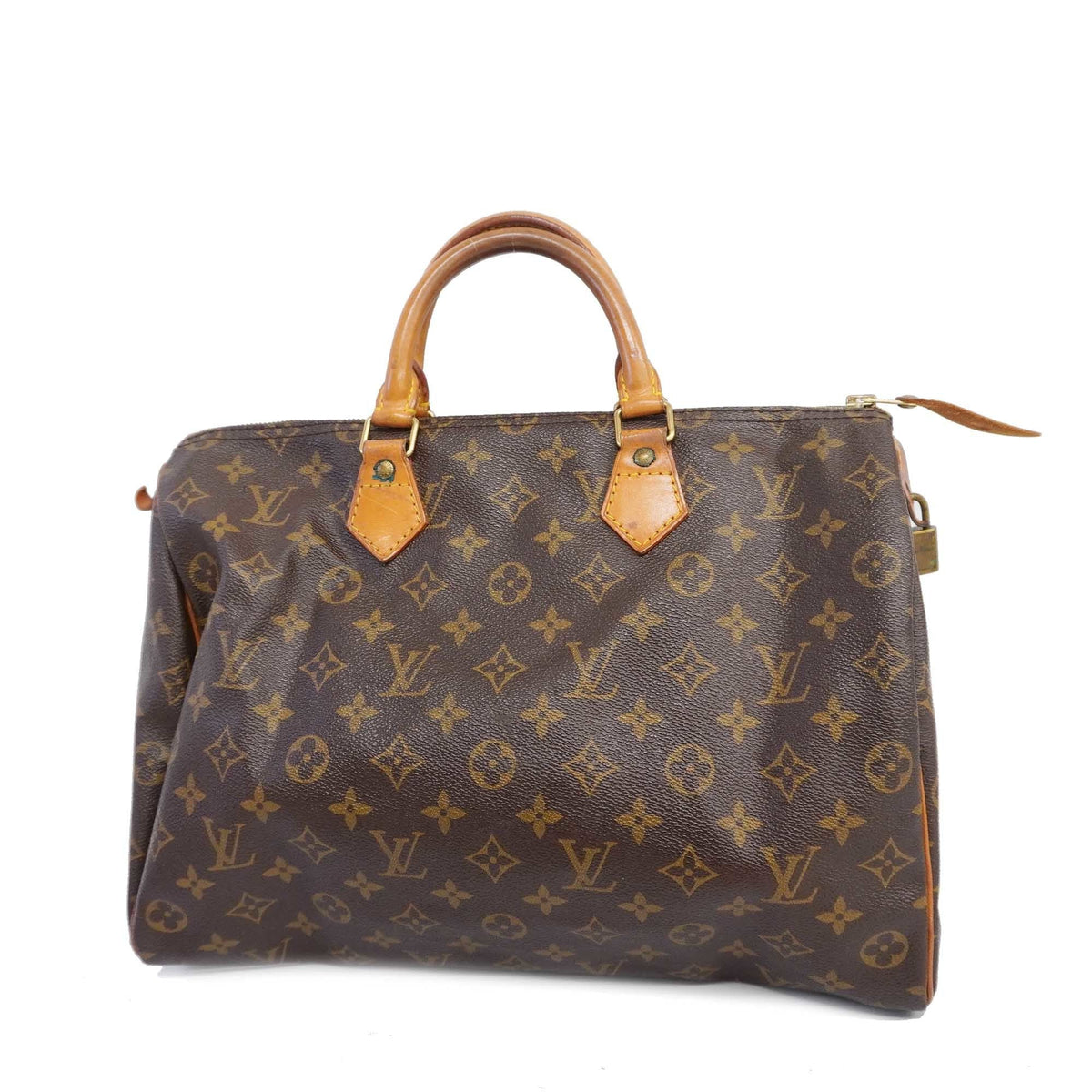 Louis VuittonAuth  Monogram Speedy 35 M41107 Women's Handbag
