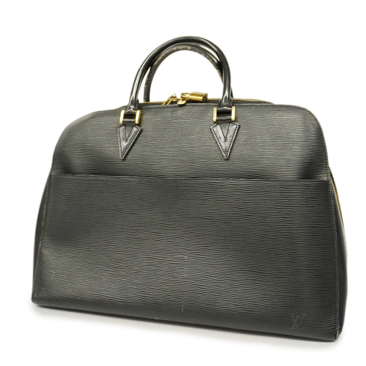 Louis VuittonAuth  Epi Sorbonne M54512 Women's Handbag Noir