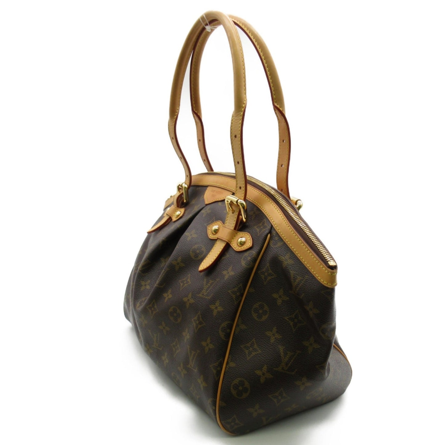 Louis Vuitton Tivoli GM handbag Brown Monogram PVC coated canvas M40144