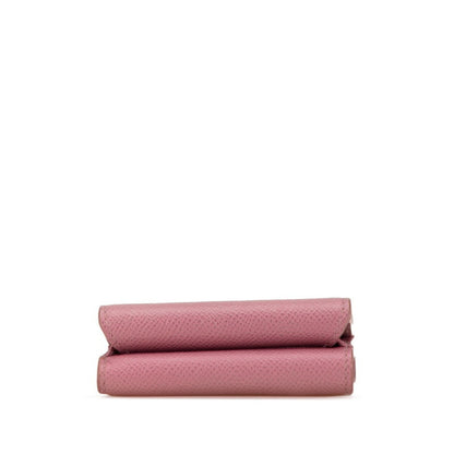 Christian Dior Pink Leather Wallet (Bi-Fold) ()
