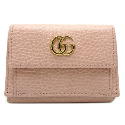 Gucci Pink Leather Wallet (Tri-Fold) ()