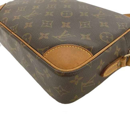 LOUIS VUITTON Shoulder Bag Trocadero 27 Brown Beige Gold Monogram M51274 Canvas Nume MB1024