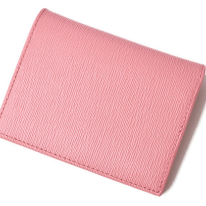 Prada wallet Prada fold 1MV204 VITELLO MOVE embossed leather GERANIO light pink