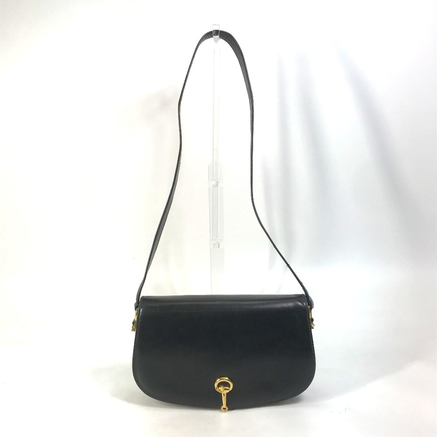 Gucci Black Leather Shoulder Bag ()