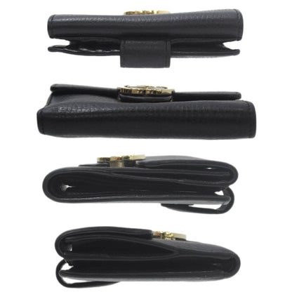 Gucci Black Leather Wallet (Bi-Fold)